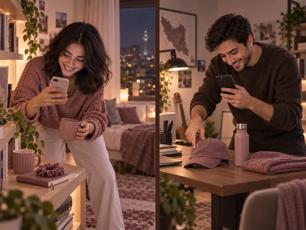 بازی دونفره با پارتنر از راه دور با مأموریت پیدا کردن و عکس گرفتن از وسایل خانه